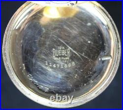 1928 Elgin Grade 387 16s 17j Pocket Watch with OF GF Case Parts/Repair