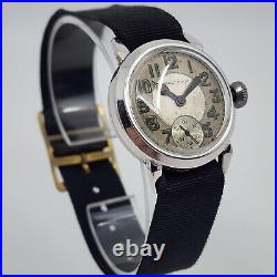 1928 Waltham Trench Watch 3/0s Grade 361 For Parts Or Repair Stainless Steel 1928 Waltham Trench Watch 3/0s Grade 361 For Parts Or Repair Stainless Steel
