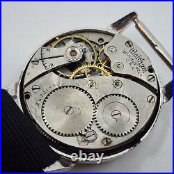 1928 Waltham Trench Watch 3/0s Grade 361 For Parts Or Repair Stainless Steel 1928 Waltham Trench Watch 3/0s Grade 361 For Parts Or Repair Stainless Steel