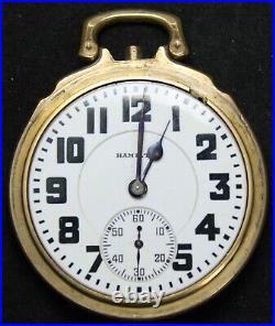 1930 Hamilton Grade 992 16s 21j Pocket Watch RAILROAD GRADE Parts/Repair
