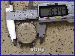 1940's Movado Cal. 75 Manual Wind Wristwatch. NOT WORK Good balance For Repair