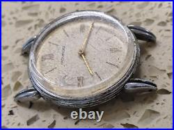 1940's Movado Cal. 75 Manual Wind Wristwatch. NOT WORK Good balance For Repair