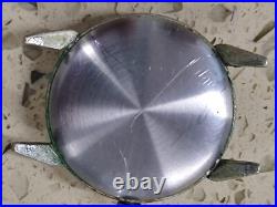 1940's Movado Cal. 75 Manual Wind Wristwatch. NOT WORK Good balance For Repair