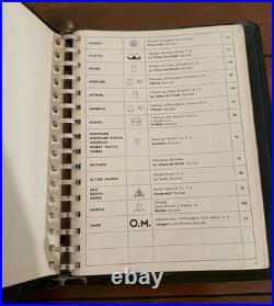1949 Official Catalogue Of Swiss Watch Repair Parts Part Two
