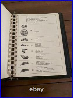 1949 Official Catalogue Of Swiss Watch Repair Parts Part Two