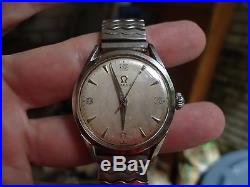 1950's Vintage Omega Watch Ref 2667-4 SC Cal 420 Rare For parts or repair