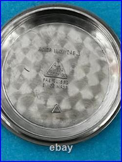 1952 OMEGA Automatic Cal 344 Watch Vintage Mens Dial Beige 4 parts / repair