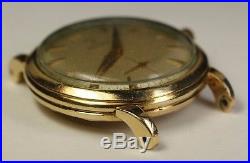 1952 Omega Bumper 342 Automatic 17j 14K Gold Filled Vintage Watch Parts Repair