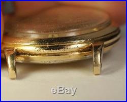 1952 Omega Bumper 342 Automatic 17j 14K Gold Filled Vintage Watch Parts Repair