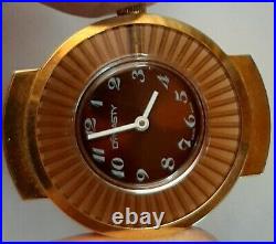 1960s era vintage Dynasty Swiss watch acrylic case Montrex Corp parts repair