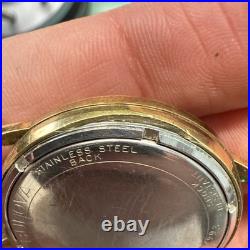 1965 M-5 Bulova Commander 30 Jewel Selfwinding Wristwatch Parts Or Repair