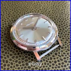 1966 Bulova Accutron 214 Silver Dial Mint Cosmetically for PARTS / REPAIR