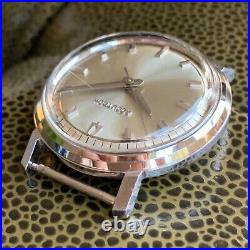 1966 Bulova Accutron 214 Silver Dial Mint Cosmetically for PARTS / REPAIR