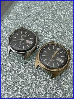1967 And 1970 4006 Vintage Seiko bell-Matics Auto Alarm Watches For parts/Repair