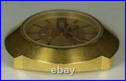 1970 Bulova Accutron Sputnik Safirglas Gold Plated Cal 2182 Watch PARTS REPAIR