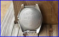 1976 Benrus Type II Class A Military Watch for Parts or Repair