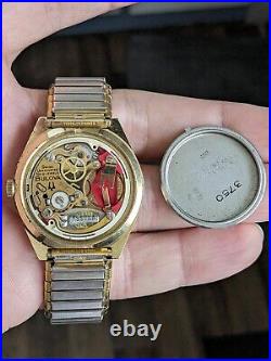 2 Bulova Accutron's Railroad Approved Men's Quartz Wristwatches Part Or Repair