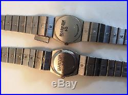 2 Concord Mariner SG Stainless Watches for Parts or repair