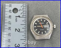 2 Gents Vtg CARAVELLE Watches, 1 DEVIL DIVER N-538. Both For Parts or Repair