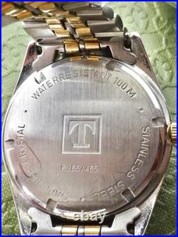 2 TISSOT WATCHES FOR PARTS or REPAIR PR 100 & CALENDAR MOON PHASE P365/485 2 TISSOT WATCHES FOR PARTS or REPAIR PR 100 & CALENDAR MOON PHASE P365/485
