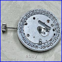 2 partial vintage Longines 431 movements parts repair 1960s automatic date watch
