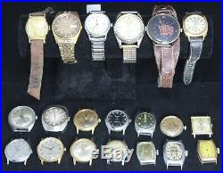 (20) Mens Watch Lot for Parts/Repair Timex Seiko Vintage Lot #2