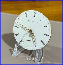 20 Size American Watch Co, Model 1862 KW18 Movement Running Repair or Parts Only