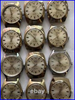 20 VTG Manual Watches Lot Swiss Style No Bracelets Good Condition Parts Repair