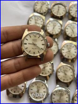 20 VTG Manual Watches Lot Swiss Style No Bracelets Good Condition Parts Repair