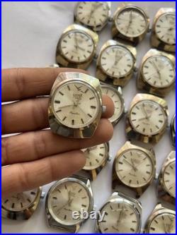 20 VTG Manual Watches Lot Swiss Style No Bracelets Good Condition Parts Repair