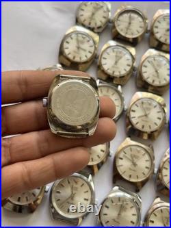 20 VTG Manual Watches Lot Swiss Style No Bracelets Good Condition Parts Repair