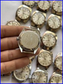 20 VTG Manual Watches Lot Swiss Style No Bracelets Good Condition Parts Repair