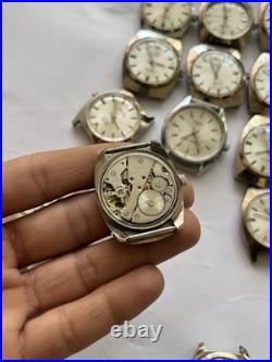 20 VTG Manual Watches Lot Swiss Style No Bracelets Good Condition Parts Repair