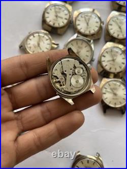 20 VTG Manual Watches Lot Swiss Style No Bracelets Good Condition Parts Repair