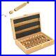 20Pcs Watch Mainspring Winder Tool Repairing Copper Composite Wooden Box Parts