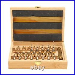 20Pcs Watch Mainspring Winder Tool Repairing Copper Composite Wooden Box Parts