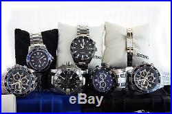 22 Watch Lot Invicta, Bulova, Seiko, and More For Parts / Repair / Resell