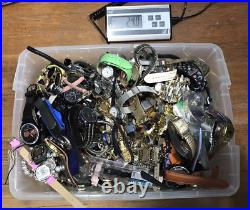 24lbs Womens & Mens Untested Watches Parts, Repair, Resale or Wear