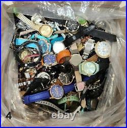 25 Lbs Mens & Womens Mixed Watch Lot #4 FOR PARTS / REPAIR READ DESCRIPTION