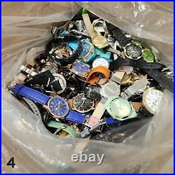 25 Lbs Mens & Womens Mixed Watch Lot #4 FOR PARTS / REPAIR READ DESCRIPTION