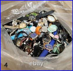 25 Lbs Mens & Womens Mixed Watch Lot #4 FOR PARTS / REPAIR READ DESCRIPTION