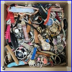 25 Lbs Mens & Womens Mixed Watch Lot #5 FOR PARTS / REPAIR READ DESCRIPTION