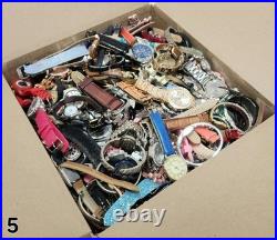 25 Lbs Mens & Womens Mixed Watch Lot #5 FOR PARTS / REPAIR READ DESCRIPTION