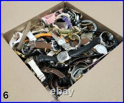 25 Lbs Mens & Womens Mixed Watch Lot #6 FOR PARTS / REPAIR READ DESCRIPTION
