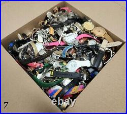 25 Lbs Mens & Womens Mixed Watch Lot #7 FOR PARTS / REPAIR READ DESCRIPTION