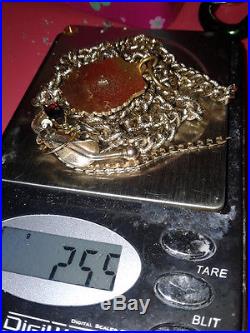 25g Scrap Gold Mixed Karat Lot 14k Broke Repair Jewelry & Watch Parts