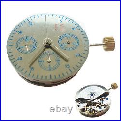 27-Jewel Automatic Watch Movement Small Second @9 Repair Part For ETA 7753 7750