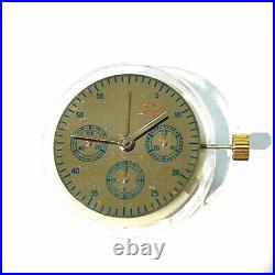 27-Jewel Automatic Watch Movement Small Second @9 Repair Part For ETA 7753 7750