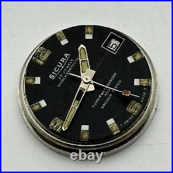 29.2mm Sicura 400 Sic 19 Super Waterproof Vacuum Watch Movement For Parts Repair