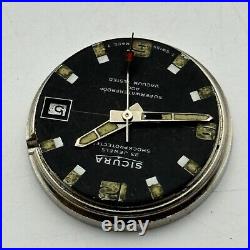 29.2mm Sicura 400 Sic 19 Super Waterproof Vacuum Watch Movement For Parts Repair